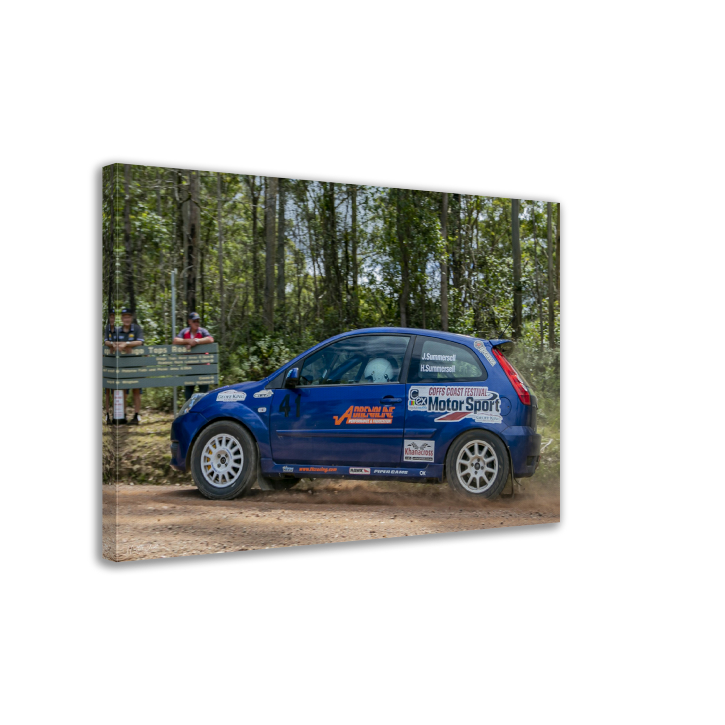 Amsag Taree Rally - Car 41 - Peter Summersell / Catherine Summersell