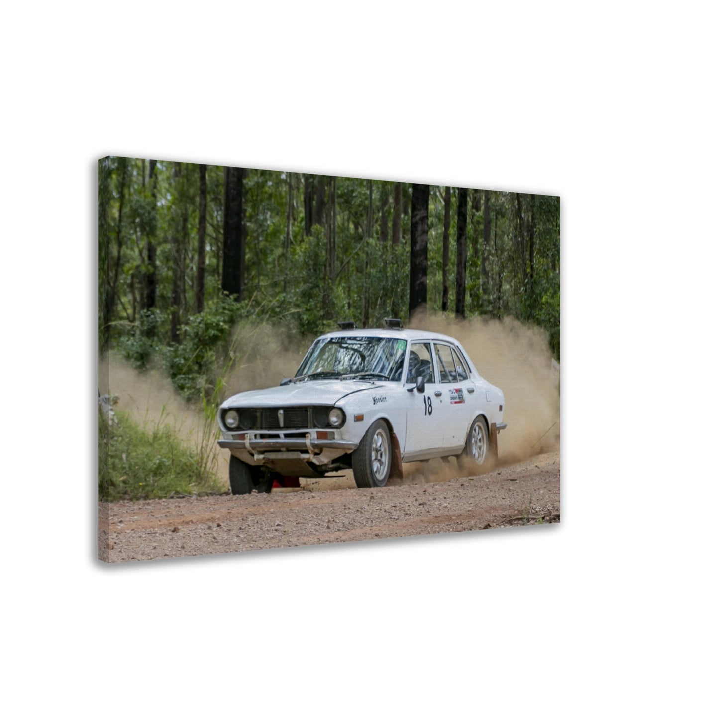Amsag Taree Rally - Car 18 - Evan Bollard / Don Smith