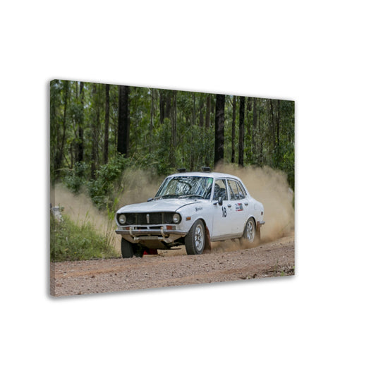 Amsag Taree Rally - Car 18 - Evan Bollard / Don Smith